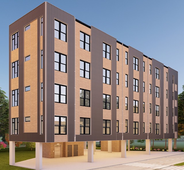 Ground up multifamily construction project in Dallas, Texas
