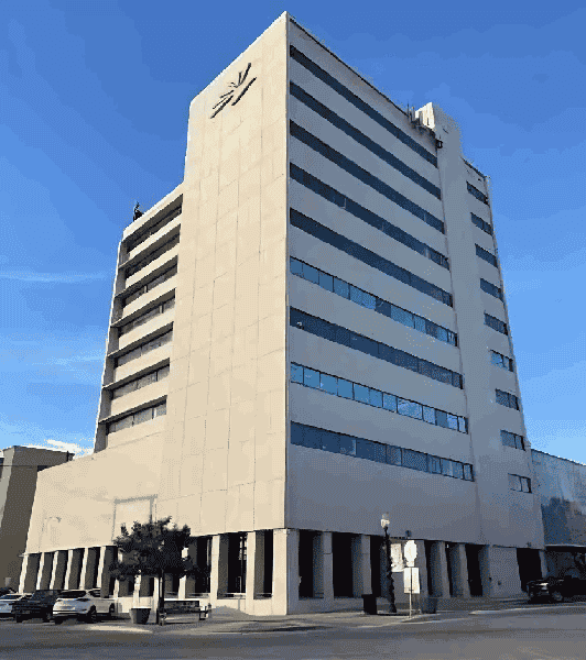 10 story office to hospitality conversion