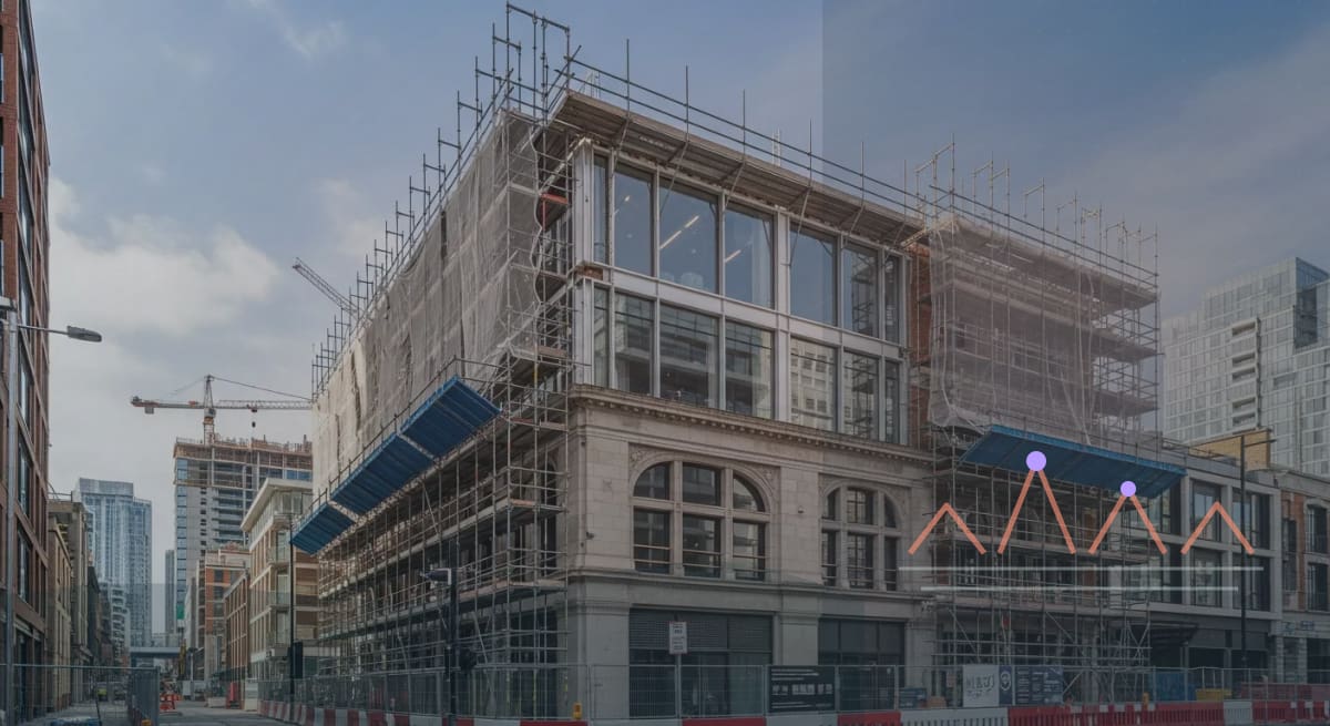 Commercial property bridge financing project